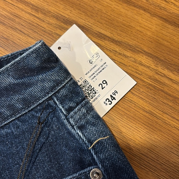 Disney Women's Denim Shorts - Dark Blue - Picture 4 of 4